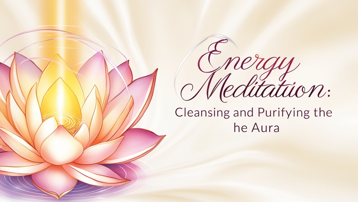 Energetic Meditation: Clearing and Purifying the Aura for a Lighter Life 