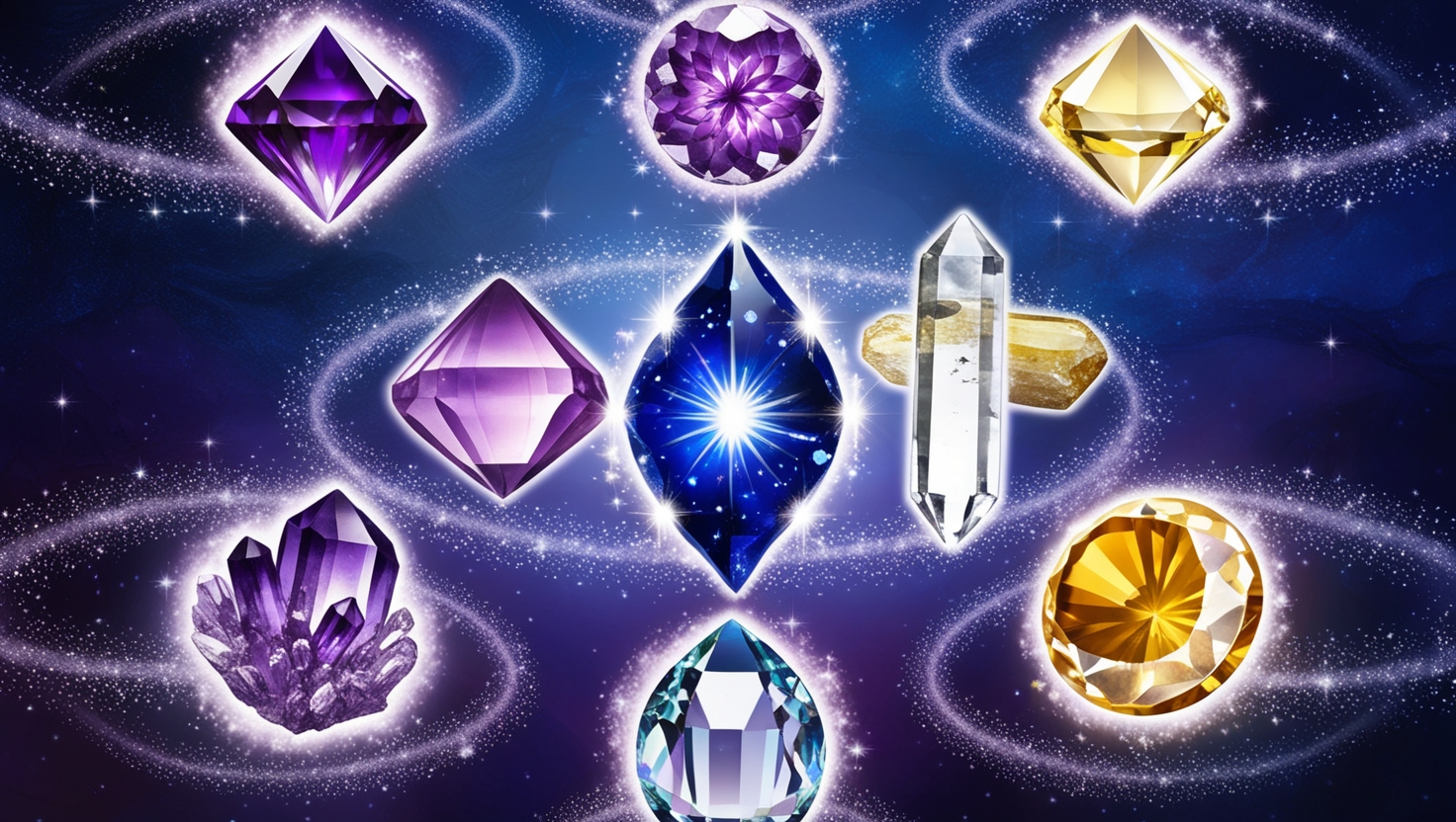 Create various crystals and karma in the universe
